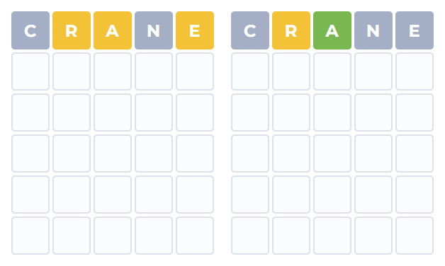 Enter the first word